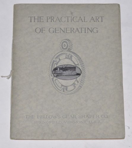 Vintage PRACTICAL ART OF GENERATING Book 1927 1st ed Motorcycle Planes Cars etc