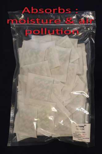 Desiccant absorber -- humidity &amp; pollution - bag of 50 - 6 g ea.