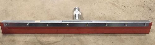 24-Inch Industrial Steel Straight Floor Squeegee Very sturdy USA Made