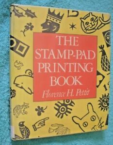 THE STAMP PAD PRINTING BOOK Graphics 1979 Hardcover