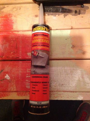 Commercial Grade Quickrete Construction Adhesive (gray)