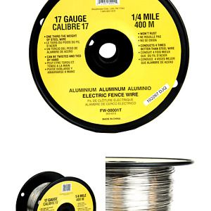 Fi-Shock FW-00001T 1/4 Mile, 17 Gauge Spool Aluminum Wire 1 Pack