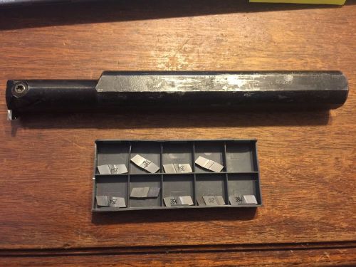 1&#034; x 8&#034; Grooving Bar with 9 Carbide Inserts