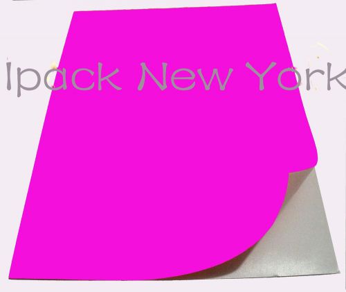 Pink A4 Paper Self Adhesive Printable Sticky Shipping Label Fluorescent Paper
