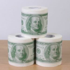 1 Roll Home Supplies Wood Pulp One Hundred Dollars Rolling Paper