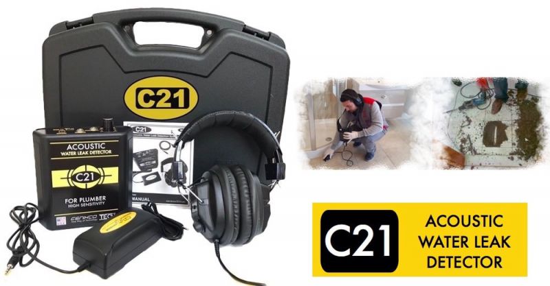 C21 water leak detection device for plumber