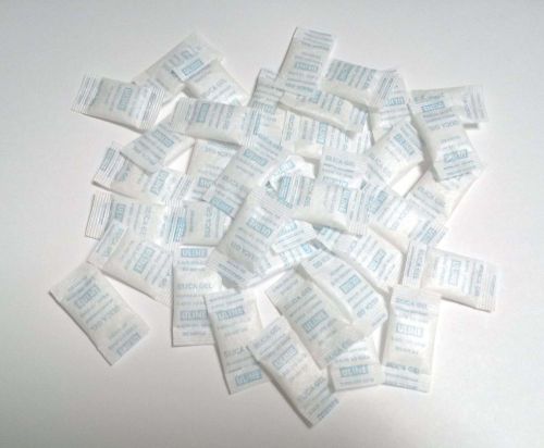 500 Packs 1/2 Gram Silica Gel Disiccants NEW  For Capsule,Tablet,Pill
