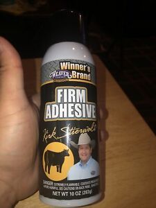 STIERWALT ADHESIVE STRONG Perfect Choice for Any Cattle Fitter No CFC&#039;s 10oz.