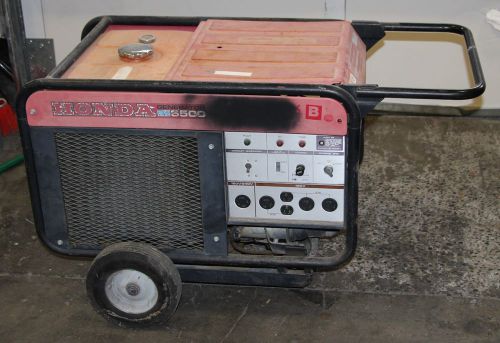 HONDA ES6500 WATER COOLED GAS POWERED PORTABLE GENERATOR GENSET POWER ELECTRIC