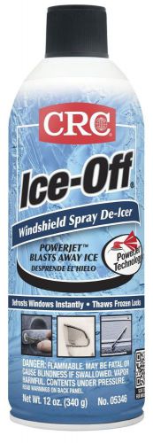 CRC 05346 Ice-Off Windshield Spray De-Icer - 12 Wt Oz.