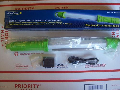 New Blue Point 68 LED Rechargeable Shop Light With Diffusion Tube Technology