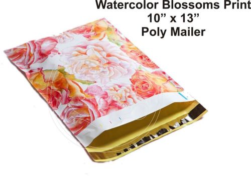 (20) 10 X 13 WATER COLOR ROSE FLOWER DESIGNER MAILERS POLY SHIPPING  BOUTIQUE