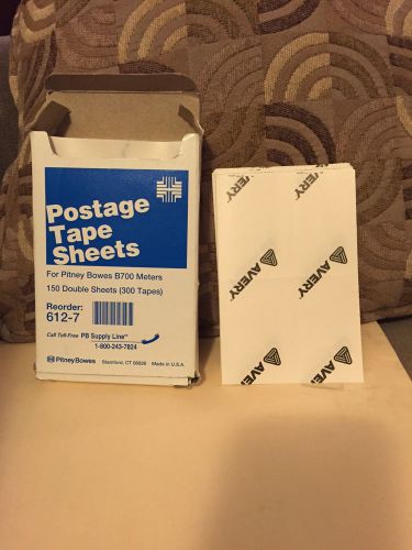 PITNEY BOWES 612-7 - 99 sheets plus 28 sheets of the Avery comparable