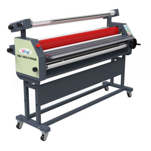 63&#034; Full - auto Wide Format Roll Heat Assisted Cold Laminator with Stand -BY SEA