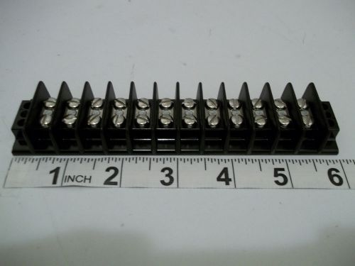 5pcs,12 Cinch 12-151 TERMINAL BLOCK 12 Position BARRIER STRIP Connector 20A-600V