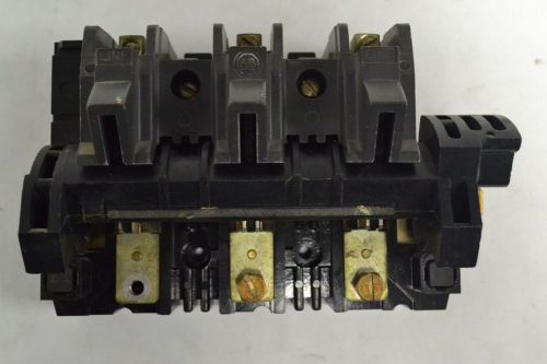 ALLEN BRADLEY X-395325 BUCKET ASSEMBLY 60A AMP 600V-AC DISCONNECT SWITCH B284302