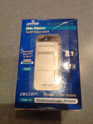 Leviton ipx06-10z slide dimmer