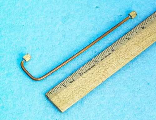 0.141 COPPER Semi-Rigid Hardline Coax SMA/M - SMA/M RF Microwave Assembly