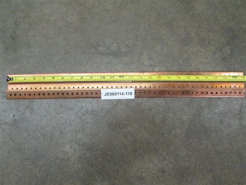 Copper Main Bus Bar 1&#034; X 3/16&#034; X 25&#034; Eaton/Cutler Hammer PRL1,2,3 3PCS.