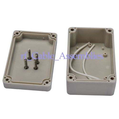 NEW waterproof Plastic Project Box Enclosure DIY - 100x68x50mm(L*W*H)