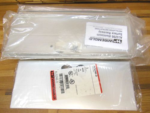 Wiremold Lot of 8 AL5246-D Duplex Cover Plate