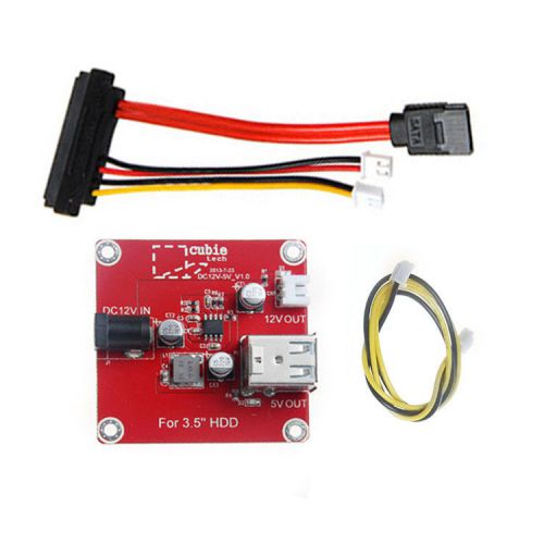 New 3.5 inch HDD addon kit subboard 3.5&#034; hard disk drive Cubietruck Cubieboard