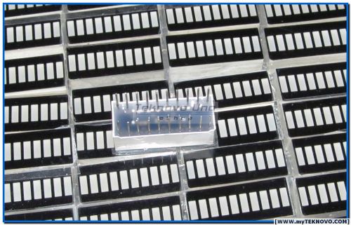 183 pcs BLUE LED  Array Bar Graph 10-Segments 100 mcd High Intensity USA NEW