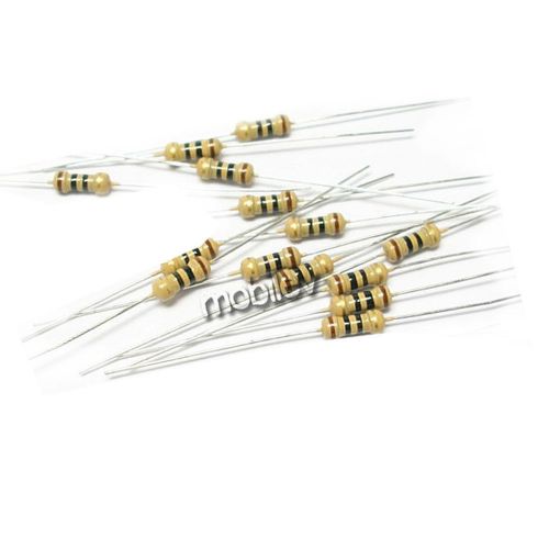 500 pcs Carbon Film Resistors 1/4W 0.25W 0.25 Watt 10ROhm 10R Ohms ±5%