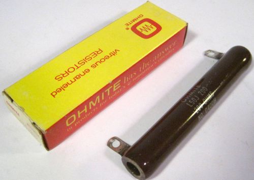 New O/S Ohmite vitreous enameled resistor stock # 0400H 50 watt 200 ohms L50J200