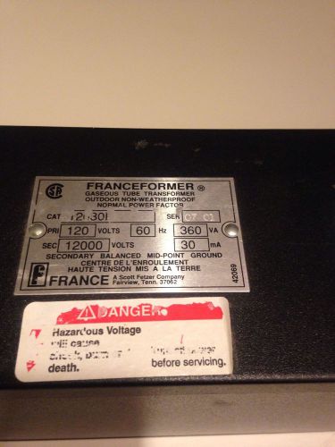 Neon power supply franceformer gaseous tube transformer for sale