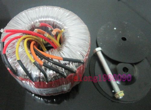 600W Toroid transformer Input:0-115-230V  Out:24V-0-24V   12V-0-12V   CL-153