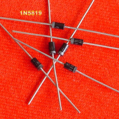 !! 50pcs 1N5819 40V 1A Schottky Rectifier Diode DO-41 e