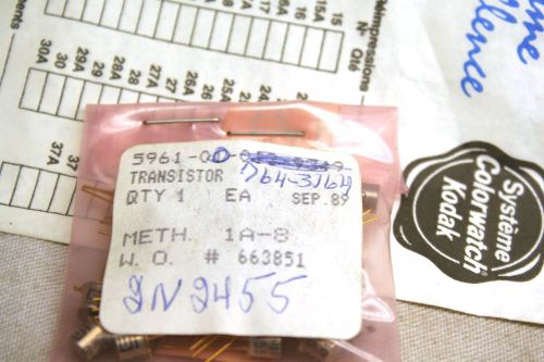 2N2455 transistors Mil  PNP Germanium  NEW 15V 200MA