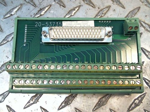 ALLEN BRADLEY 2090-U3BB-D44 ULTRA 3000 DRIVE 44 PIN BREAKOUT BOARD NNB