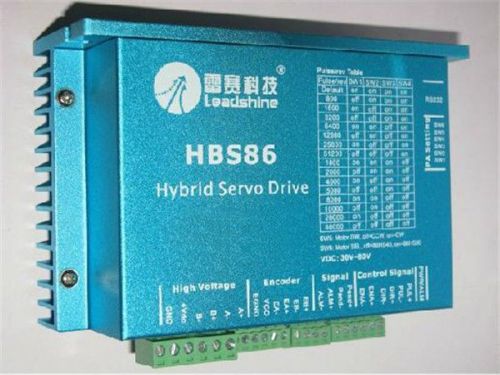 Closed loop stepper drive hbs86 nema23 motor 24-70v 8a leadshine dhl free ship for sale