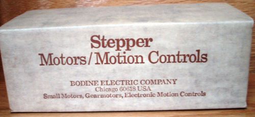 Bodine 23T1BEHD DC Stepper Motor 50 oz.in 1.3V 2400LK1025 NEW