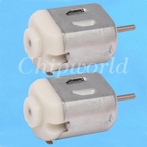 2pcs 1V-6V DC Hobby Motor Type 130 Micro Motor Toy Motor DC Motor