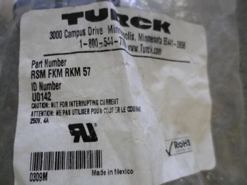 Sealed in Bag Turck RSM FKM RKM 57