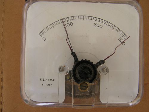 MODEL 351  300 VOLT DC PANEL METER