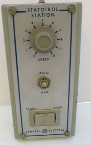 GE General Electric STATOTROL Station Control Box 6VRC1003A1 Vtg