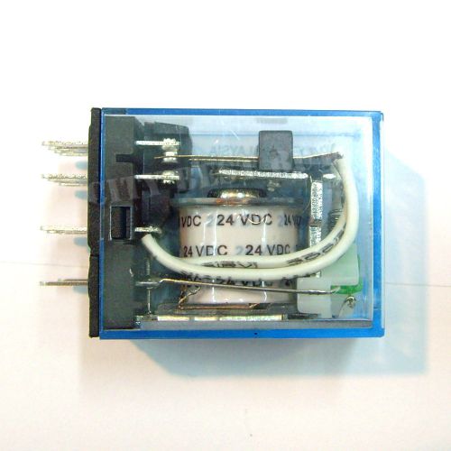 20 Pcs OMRON MY4NJ J MY4N MY4 HH54P-L DC 24V 14PIN 5A Power Relay Coil 4PDT