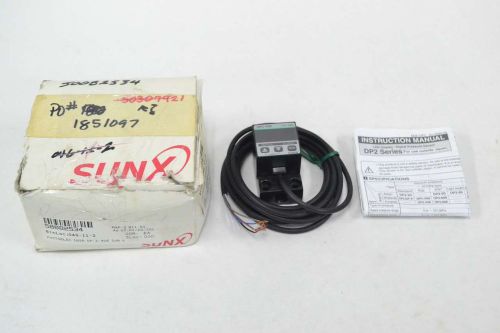 NEW SUNX DP2-40E PHOTOELECTRIC PRESSURE -101.3KPA SENSOR DP2 12-24V-DC B335498