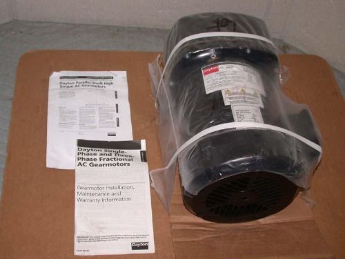 New Dayton 6Z404B 1/3 PH AC Gear Motor  FREE S&amp;H