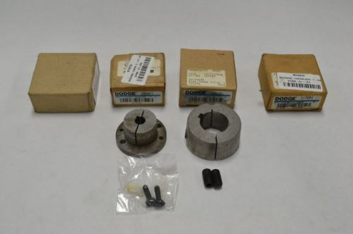 Lot 4 new dodge 121709 117091 121131 117071 assorted taper lock bushing b205387 for sale