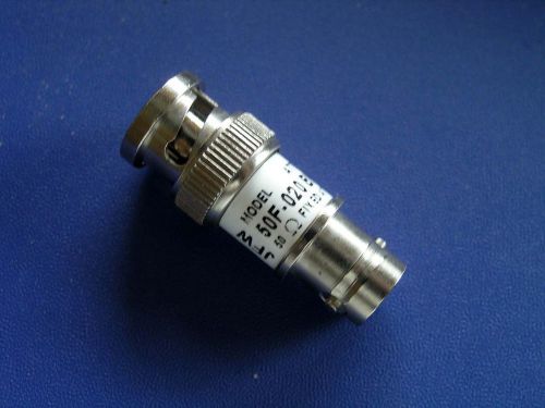 JFW 50F-020 BNC Fixed Attenuator 50 ohm 20dB