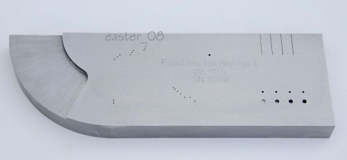 NEW NDT UT Phased Array Calibration Block Type A  (Metric)