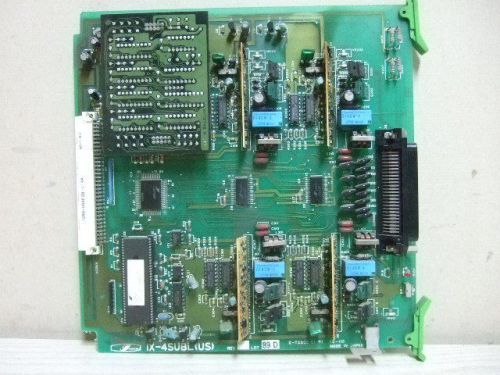 Iwatsu IX-4SUBL (US) SLT ODX Port Card 4 Station for Adix Telephone + IX-4RCVS