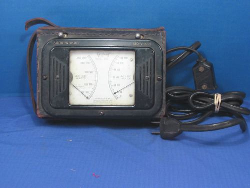 VINTAGE TRIPLETT MODEL 2002 AC/DC METER