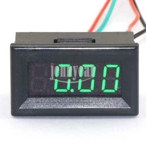 Green LED Dispaly 0.36&#034; Digital Ampere Gauge Amps Panel Meters 0-300A DC Testing