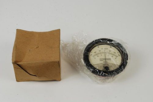 NEW Stelma INC 77221 641-16022 4808 1075 DC Volts 0 - 150, 0 - 15 Meter NOS